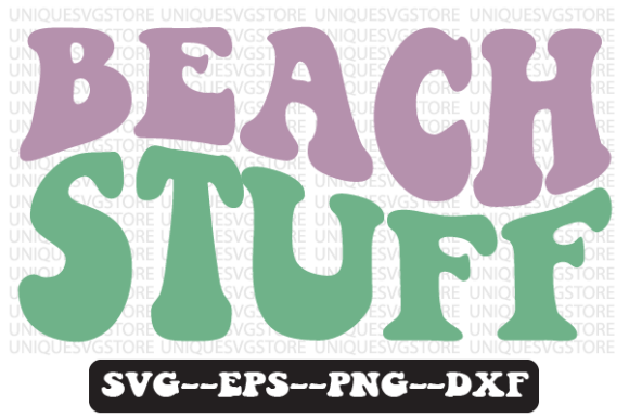 Beach Stuff Quote Retro Svg Design Review