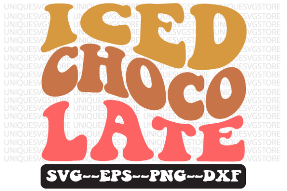 Iced Chocolate Quote Retro SVG: A Designer’s Review