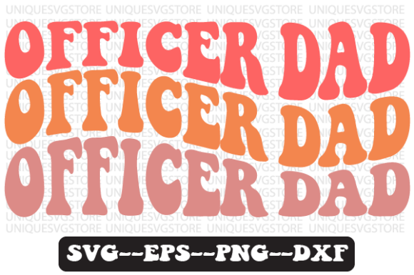 Officer Dad Quote Retro Svg Design Review