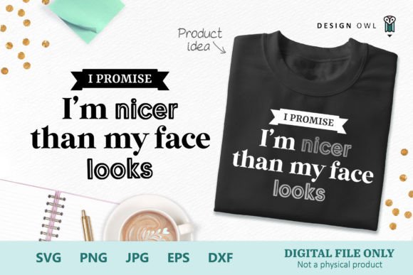 Review: Nicer Than My Face SVG for Embroidery