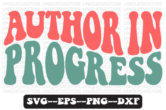 Reviewing the Author in Progress Retro SVG Design