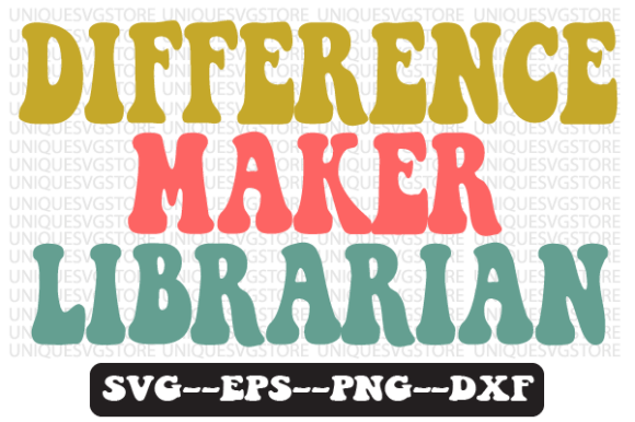 Reviewing the Difference Maker Librarian Svg Design