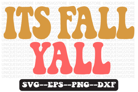 Reviewing the Its Fall Yall Quote Retro Svg Design